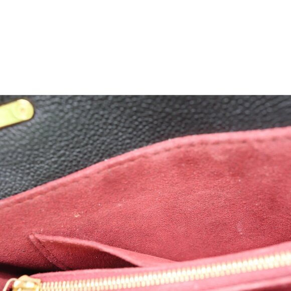 Louis Vuitton  Madeleine MM Bicolor Monogram Empreinte Leather Satchel Bag Black - Picture 14 of 16